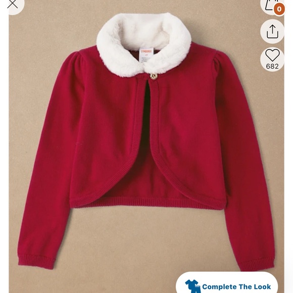 Gymboree Other - 3T Toddler NWT Gymboree Faux Fur Shrug Sweater